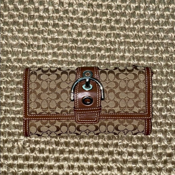 COPY - Coach Signature Logo Canvas Bag & Wallet - Picture 10 of 15